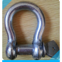 Zincado tipo Commerical nos digite Bow Shackle